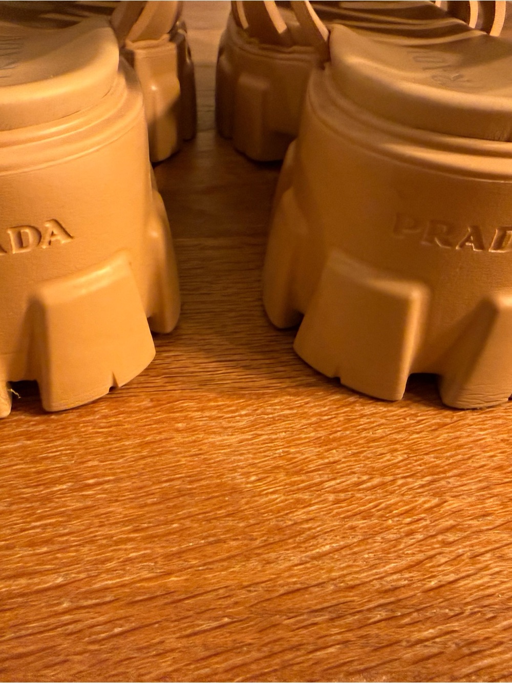Prada Rubber Monolith sandals - Picture 5 of 13